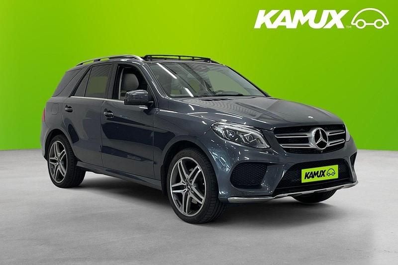 Mörkgrå (grå) Begagnad 2016 Mercedes GLE350 AMG SUV | 299 700 kr (Marknadspris) - Bild 1/3
