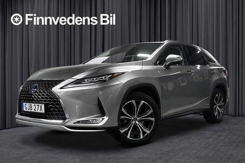 Ljusgrå Begagnad 2021 Lexus RX450h SUV | 469 000 kr (Marknadspris) - Bild 1/4