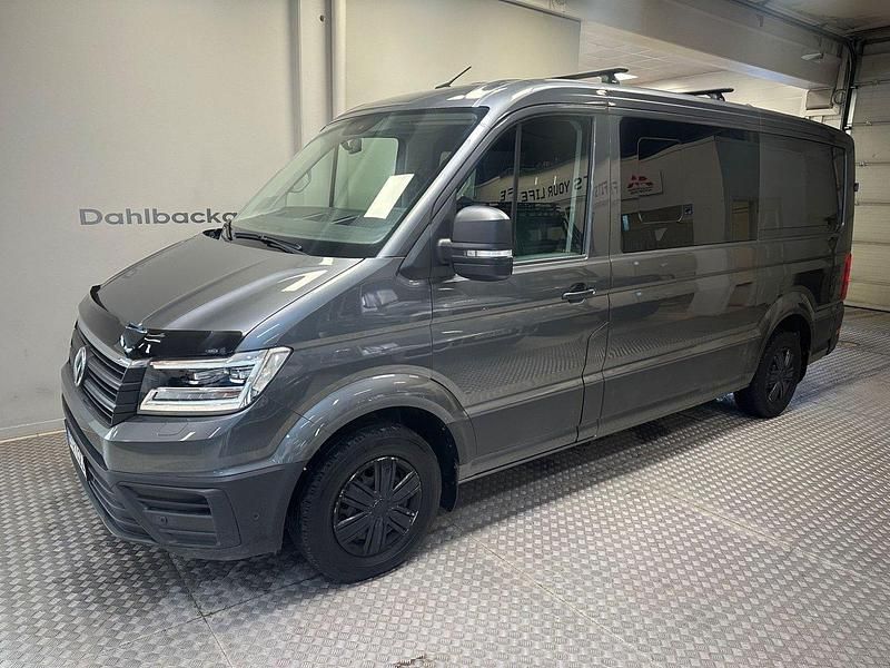 Grå Begagnad 2020 VW Crafter Van | 550 000 kr - Bild 1/4