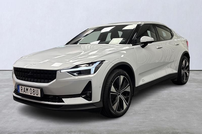 Silver Begagnad 2023 Polestar 2 Long Range Single Motor Halvkombi | 329 000 kr (Superpris) - Bild 1/4