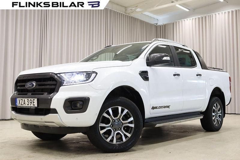 Vit Begagnad 2022 Ford Ranger Wildtrack Pickup | 449 900 kr (Marknadspris) - Bild 1/4