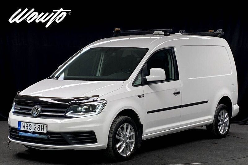 Vit Begagnad 2019 VW Caddy Maxi Minibuss | 269 800 kr (Lite dyr) - Bild 1/3
