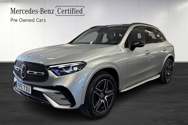 Silver Begagnad 2024 Mercedes GLC400d AMG Line Premium Plus SUV | 808 900 kr - Bild 1/4