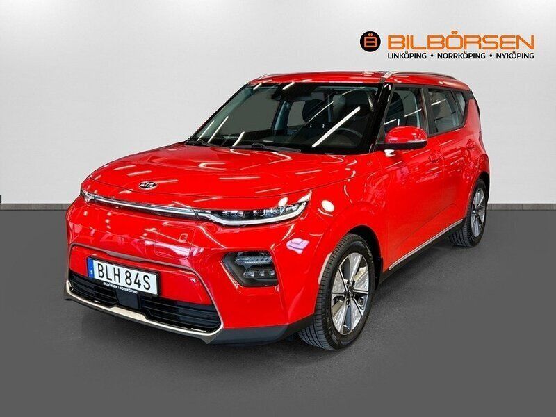 Röd Begagnad 2020 Kia Soul EV 3 SUV | 199 900 kr (Marknadspris) - Bild 1/4