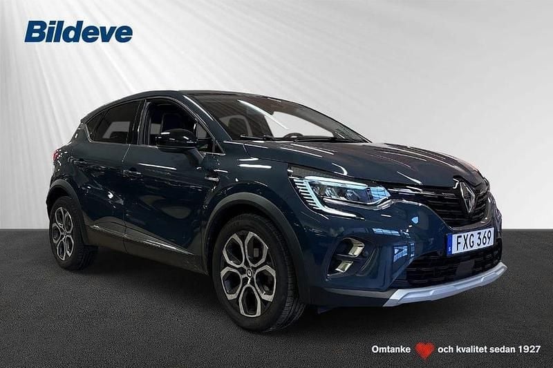 Begagnad Renault Captur Techno 91 HK (66 kW) 2022 Blå SUV