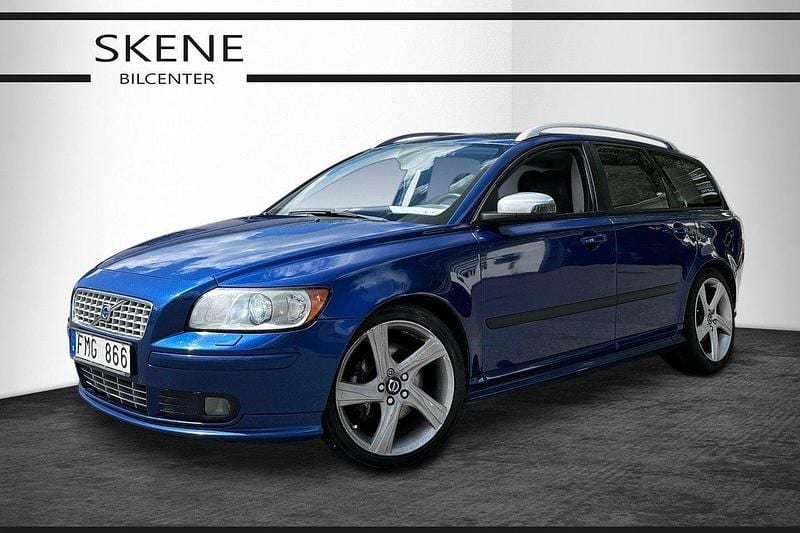 Blå Begagnad 2007 Volvo V50 Kinetic Kombi | 27 500 kr - Bild 1/4