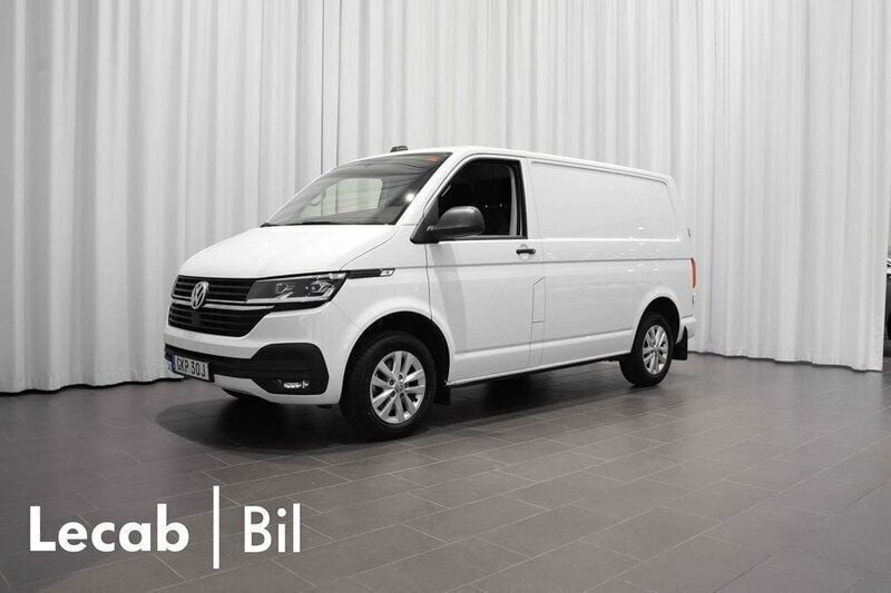Vit (candyvit) Begagnad 2023 VW T6.1 Van | 344 500 kr - Bild 1/4