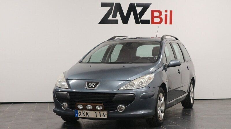 Grå Begagnad 2005 Peugeot 307 Kombi | 24 900 kr (Marknadspris) - Bild 1/4