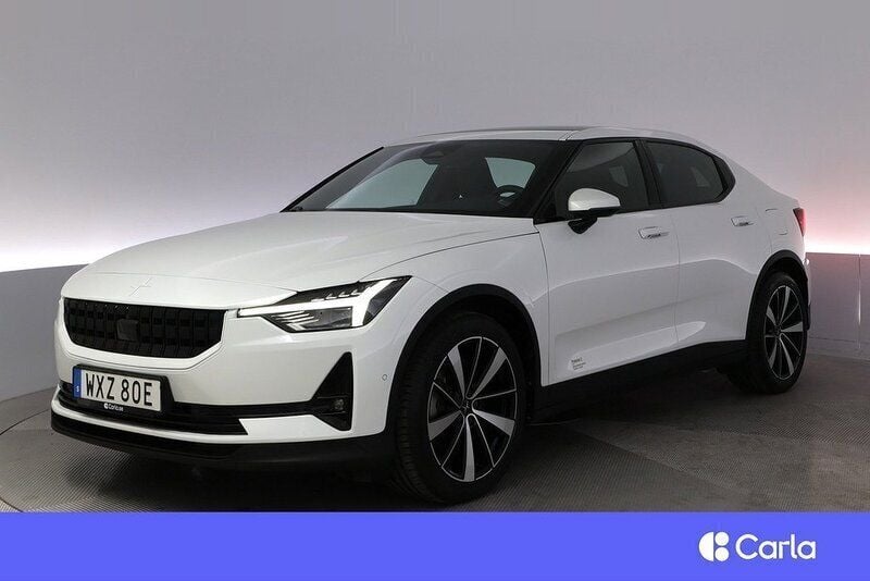 Vit Begagnad 2021 Polestar 2 Pilot Sedan | 345 900 kr (Marknadspris) - Bild 1/4