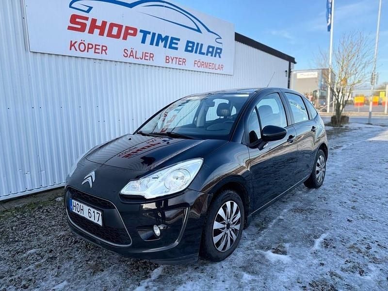 Svart Begagnad 2012 Citroën C3 Halvkombi | 59 900 kr (Marknadspris) - Bild 1/4