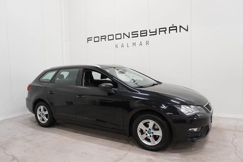 Begagnad Seat Leon ST 110 HK (80 kW) 2018 Svart Kombi