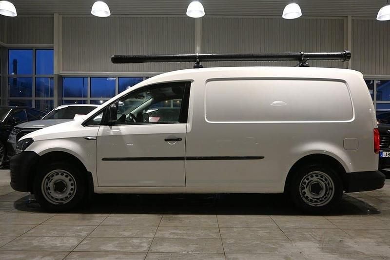 Begagnad VW Caddy Maxi 102 HK (75 kW) 2018 Vit Minibuss
