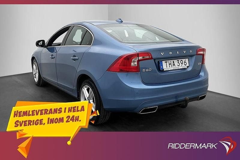 Begagnad Volvo S60 Summum 181 HK (133 kW) 2014 Blå Sedan