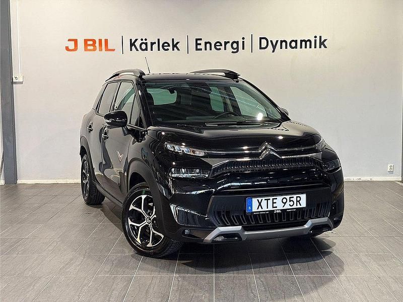 Svart Begagnad 2024 Citroën C3 Aircross Shine SUV | 219 900 kr (Marknadspris) - Bild 1/4