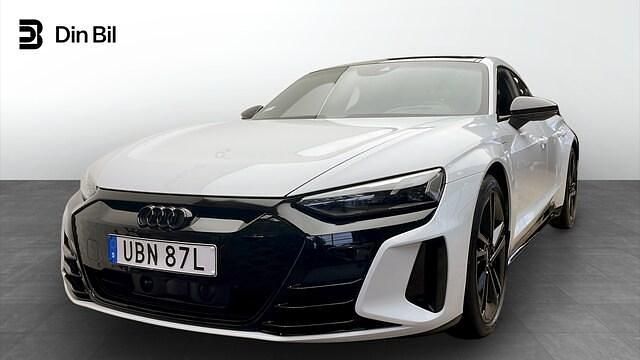 Grå Begagnad 2021 Audi e-tron GT quattro Sedan | 799 000 kr - Bild 1/4