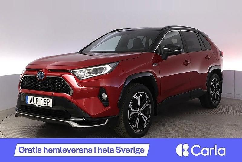 Röd Begagnad 2020 Toyota RAV4 Hybrid Premium SUV | 340 900 kr (Bra pris) - Bild 1/4