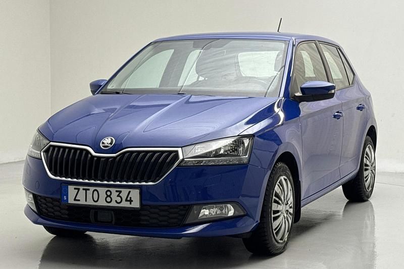 Begagnad Skoda Fabia Style 110 HK (80 kW) 2019 Blå