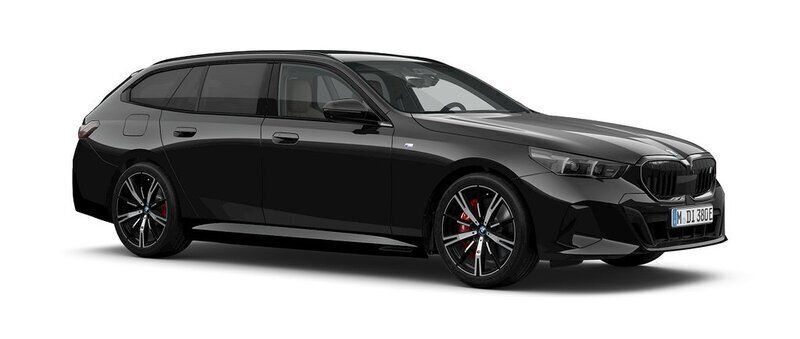 Svart (black sapphire metallic) Ny 2024 BMW i5 M Sport Sedan | 799 000 kr (Marknadspris) - Bild 1/4