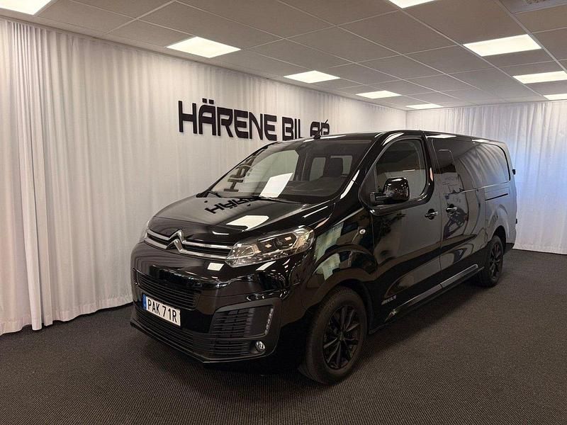 Svart Begagnad 2022 Citroën Jumpy Minibuss | 436 250 kr - Bild 1/4