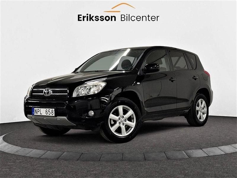 Svart Begagnad 2008 Toyota RAV4 SUV | 59 900 kr (Bra pris) - Bild 1/4