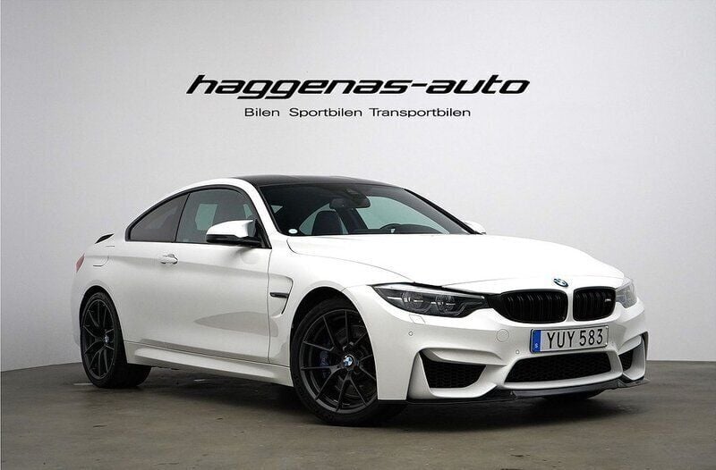 Vit Begagnad 2017 BMW M4 Shadowline Sportkupé | 699 000 kr (Marknadspris) - Bild 1/4