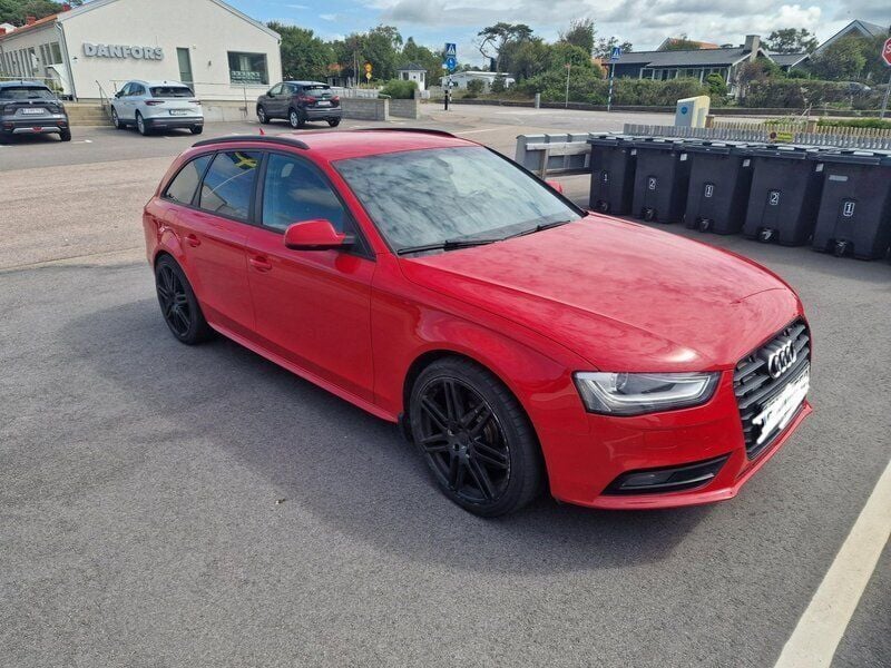 Röd Begagnad 2013 Audi A4 Kombi | 122 000 kr (Marknadspris) - Bild 1/4
