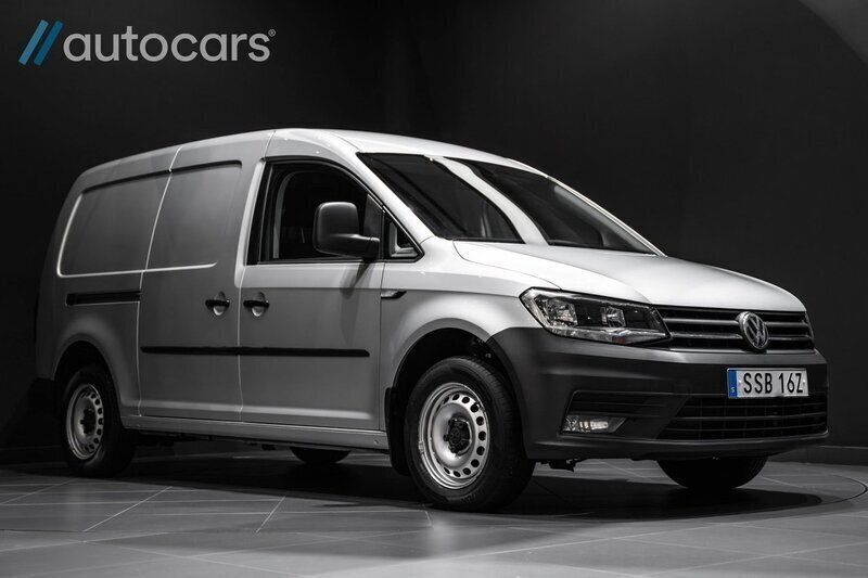 Silver Begagnad 2020 VW Caddy Maxi Minibuss | 237 500 kr (Dyr) - Bild 1/4
