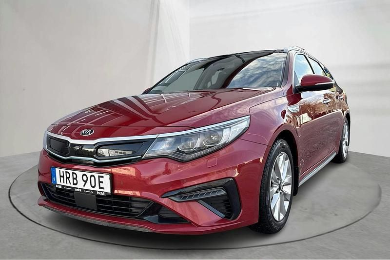 Röd Begagnad 2020 Kia Optima Advance Kombi | 184 900 kr (Lite dyr) - Bild 1/4