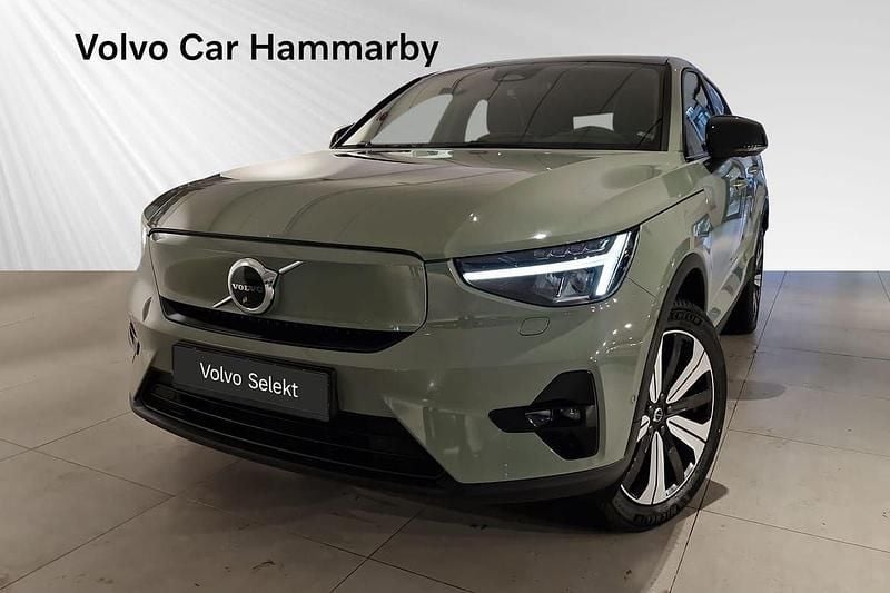 Grön Begagnad 2023 Volvo C40 Ultimate SUV | 419 000 kr - Bild 1/3