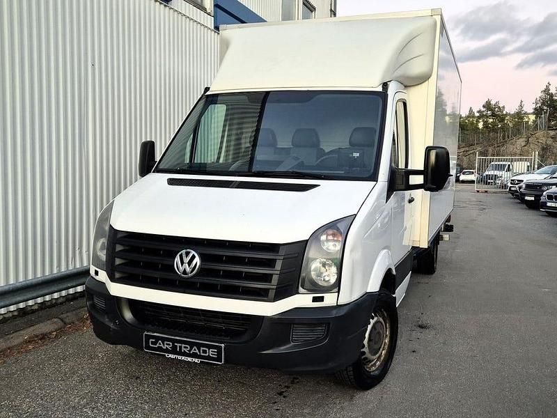 Vit Begagnad 2014 VW Crafter Van | 124 900 kr (Marknadspris) - Bild 1/4