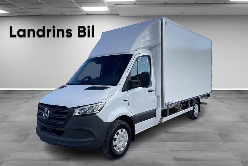 Vit (arktisk vit) Ny 2025 Mercedes E-Sprinter Van | 1 049 880 kr (Dyr) - Bild 1/4