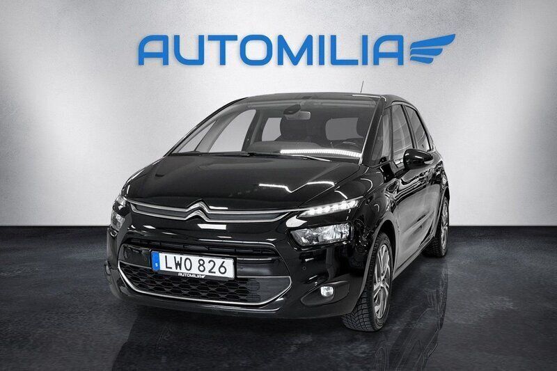 Svart Begagnad 2015 Citroën C4 Picasso Minibuss | 99 900 kr (Marknadspris) - Bild 1/4