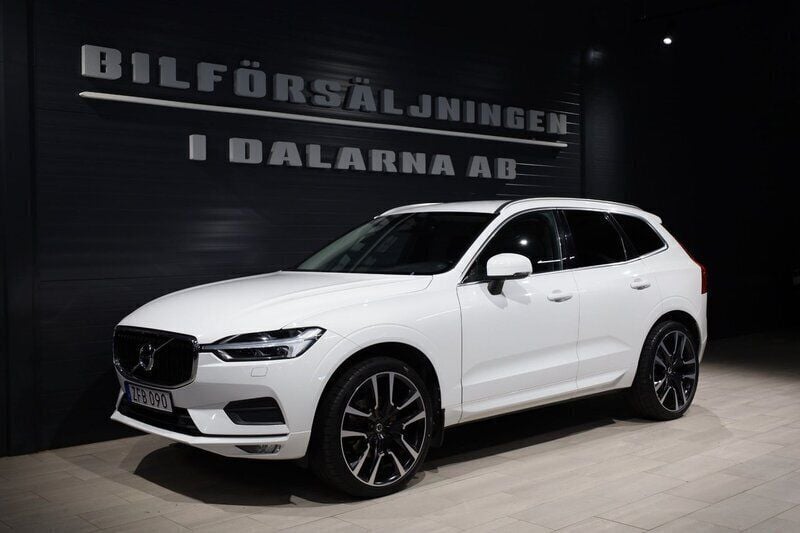 Vit Begagnad 2018 Volvo XC60 Momentum SUV | 309 000 kr (Marknadspris) - Bild 1/4