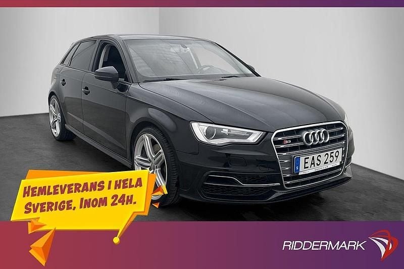 Svart Begagnad 2015 Audi S3 | 244 800 kr - Bild 1/3