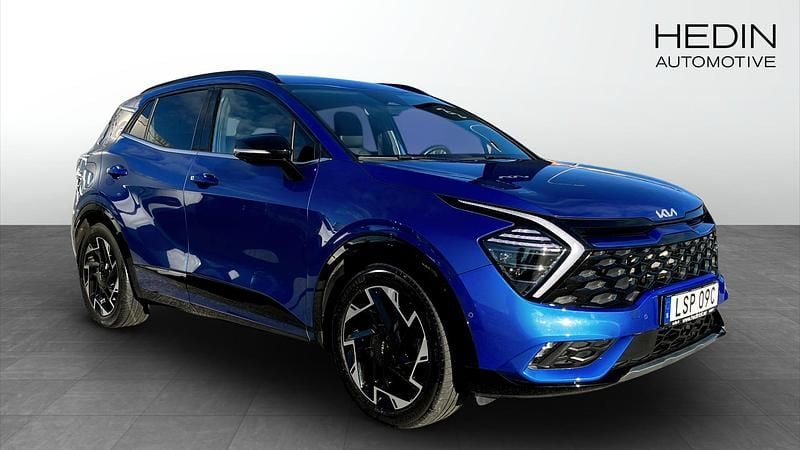 Begagnad Kia Sportage GT-Line 180 HK (132 kW) 2022 Blå (blue) SUV