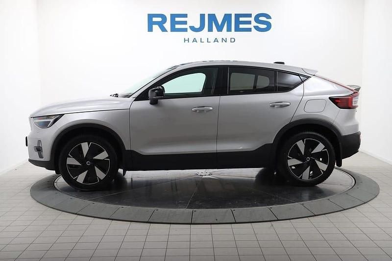 Begagnad Volvo EC40 Single Motor Extended Range 188 kW (256 HK) 2024 Silver SUV