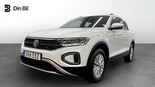 Vit Begagnad 2022 VW T-Roc Pro SUV | 214 500 kr (Bra pris) - Bild 1/4