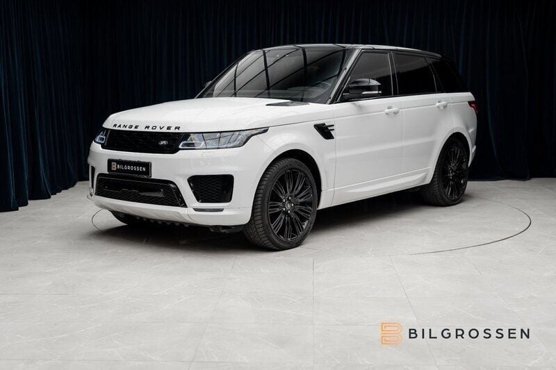 Vit Begagnad 2021 Land Rover Range Rover Sport HSE Dynamic SUV | 629 900 kr (Marknadspris) - Bild 1/4
