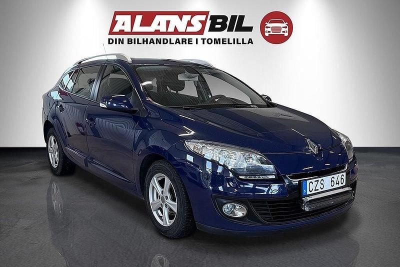 Begagnad Renault Mégane GrandTour 81 HK (59 kW) 2013 Blå Kombi