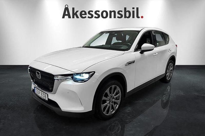 Vit Begagnad 2022 Mazda CX-60 Exclusive SUV | 379 000 kr (Lite dyr) - Bild 1/4