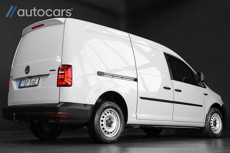 Begagnad VW Caddy Maxi 122 HK (89 kW) 2020 Vit Minibuss