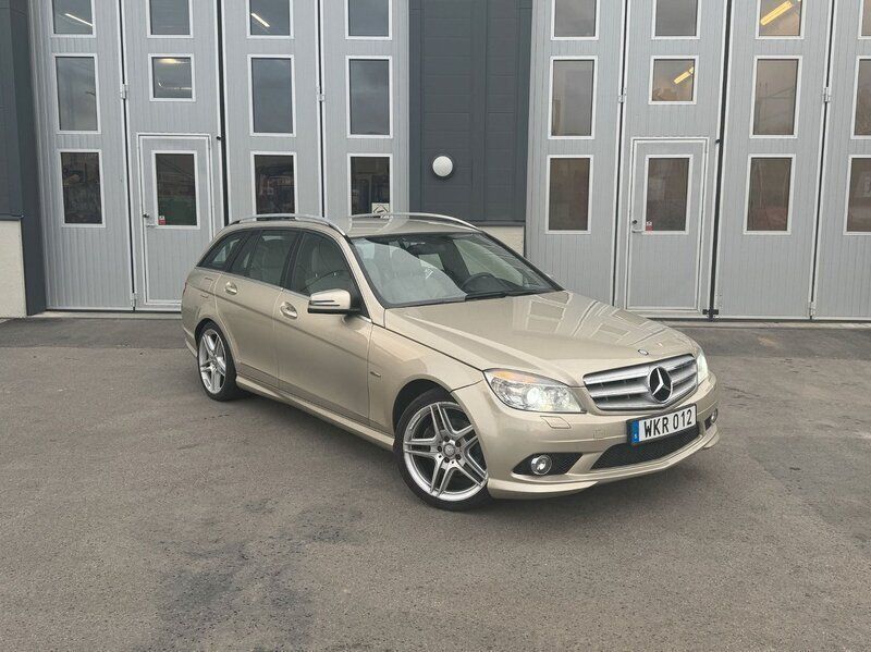 Ljusbrun (brun) Begagnad 2011 Mercedes C220 AMG Kombi | 69 999 kr (Bra pris) - Bild 1/4