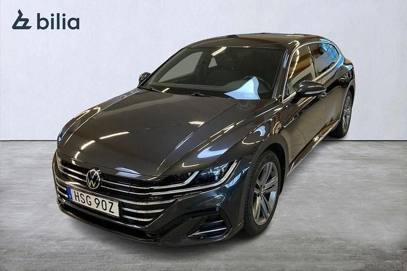 Mörkgrå (grå) Begagnad 2022 VW Arteon R-line Kombi | 299 000 kr (Bra pris) - Bild 1/4