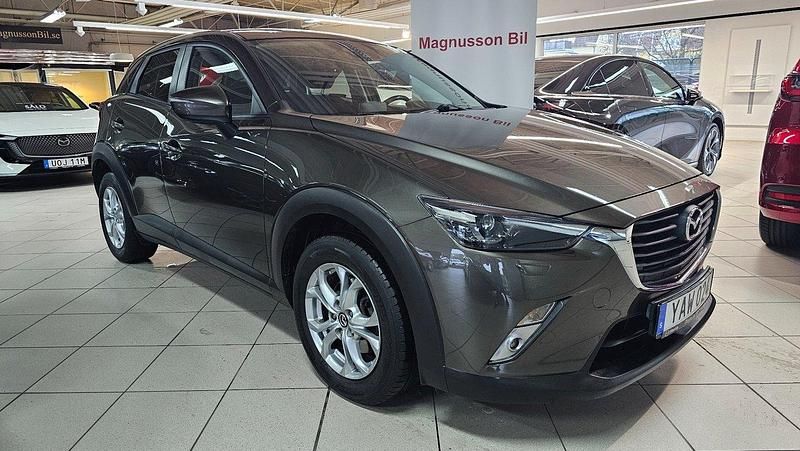 Brun Begagnad 2015 Mazda CX-3 Vision SUV | 139 000 kr (Marknadspris) - Bild 1/4