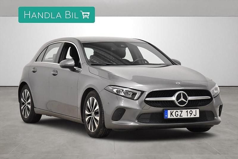 Begagnad Mercedes A180 Progressive 136 HK (100 kW) 2020 Mörkgrå Halvkombi