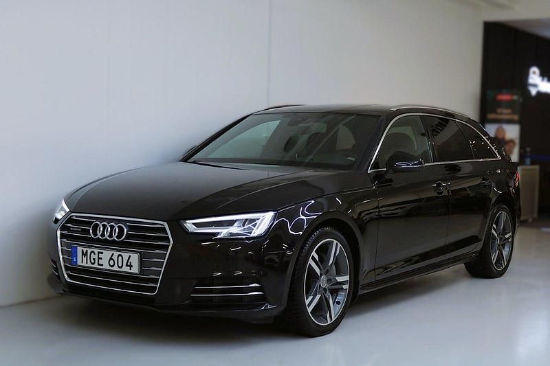 Svart Begagnad 2016 Audi A4 Comfort Kombi | 189 900 kr (Lite dyr) - Bild 1/4