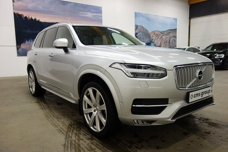 Begagnad Volvo XC90 Inscription 236 HK (173 kW) 2017 Silver (bright silver met 711) SUV