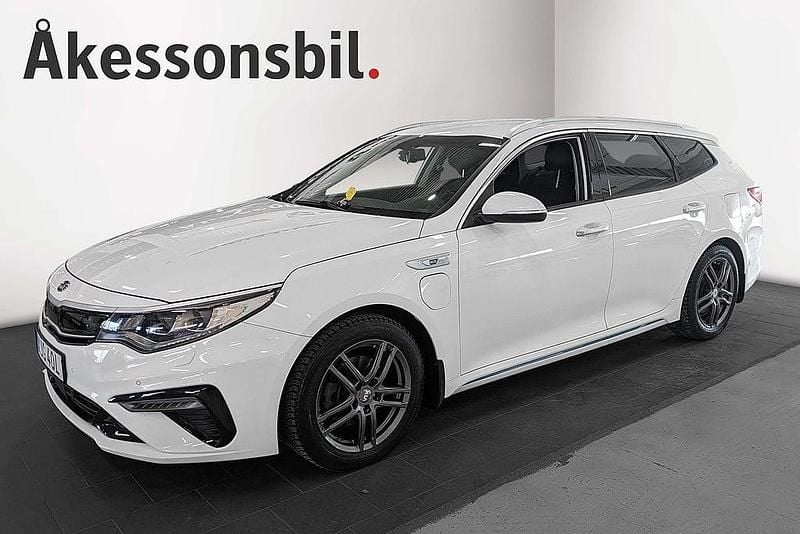 Begagnad Kia Optima 154 HK (113 kW) 2019 Vit Kombi