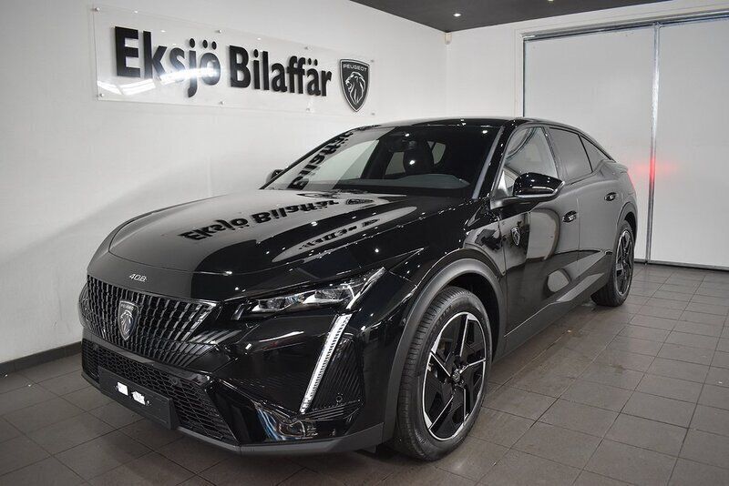 Svart Ny 2024 Peugeot 408 GT GT SUV | 407 400 kr - Bild 1/4