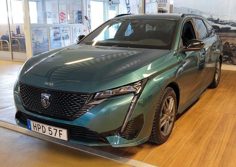 Begagnad Peugeot 308 SW 131 HK (96 kW) 2022 Blå Kombi
